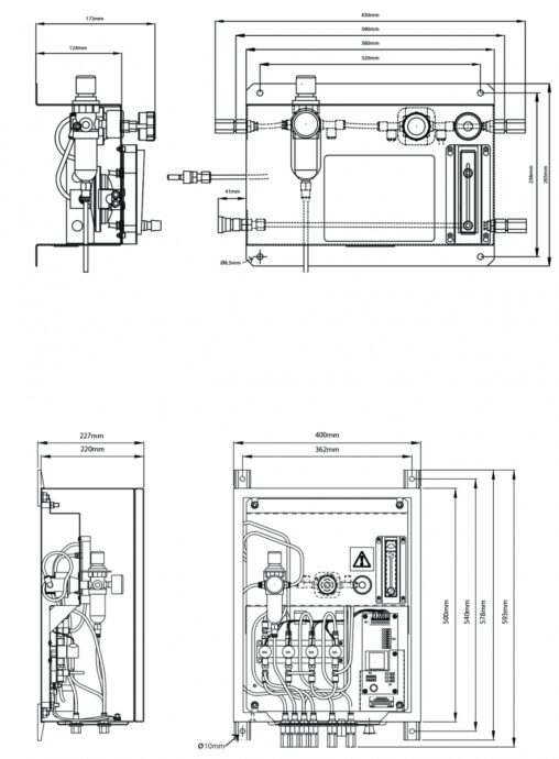 FluegasExact 2700 Schematics
