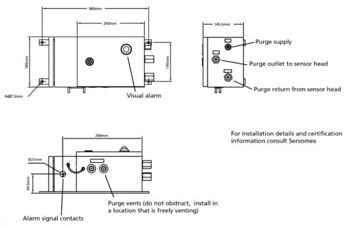FluegasExact 2700 Schematics