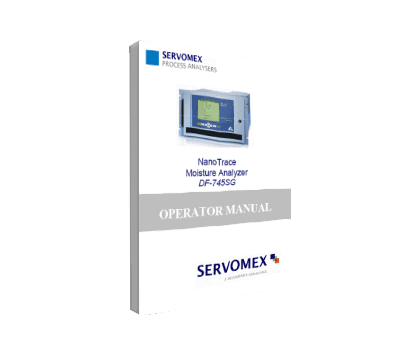 SERVOPRO DF-745 SGMax NanoTrace Operator Manual