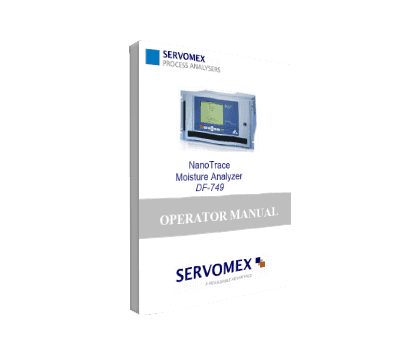 SERVOPRO DF-749 NanoTrace Operator Manual