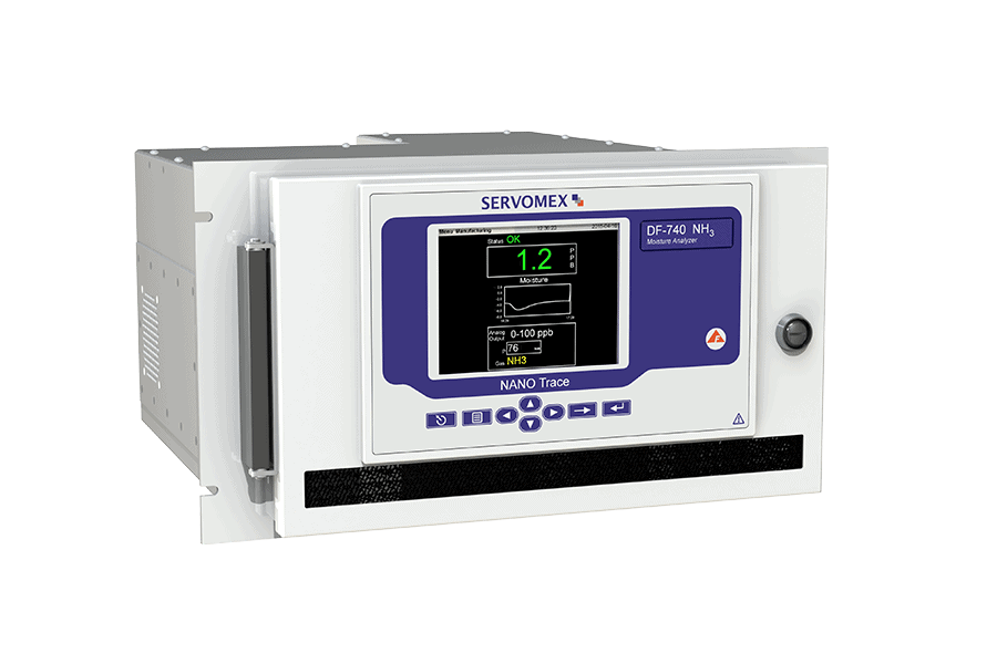 The DF-740- designed specifically to monitor trace levels of moisture in electronics-grade ammonia (NH3)