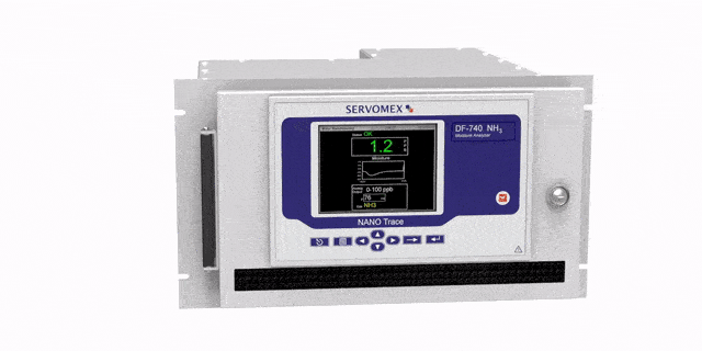 The DF-740- designed specifically to monitor trace levels of moisture in electronics-grade ammonia (NH3)