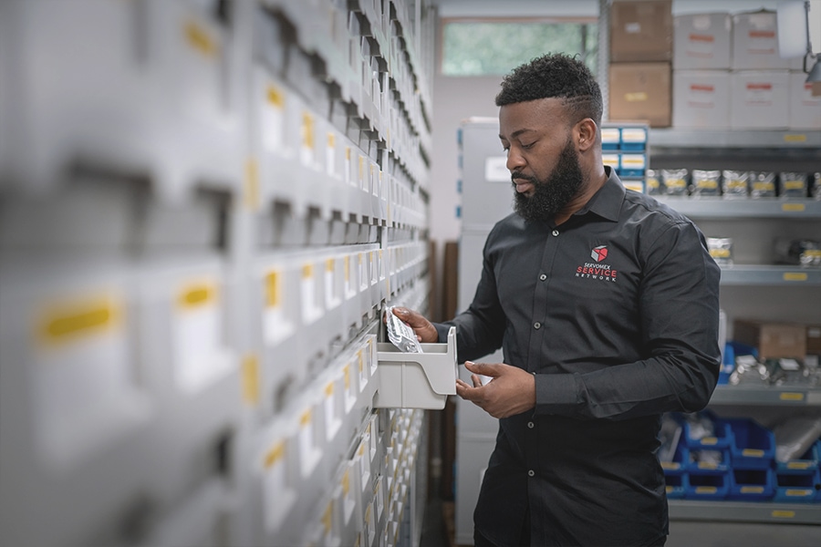 service team components