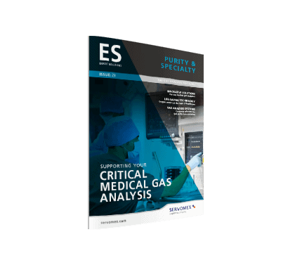 ES Magazine Issue 23    Medical Gas Analysis