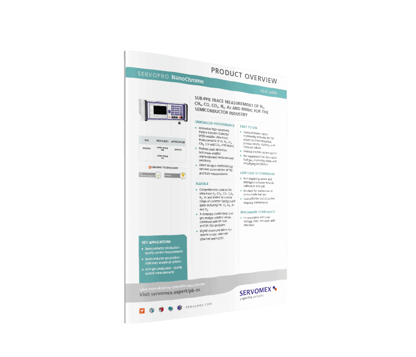 SERVOPRO NanoChrome ULTRA Product brochure