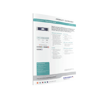 SERVOPRO MultiExact 4200 Product brochure and technical data