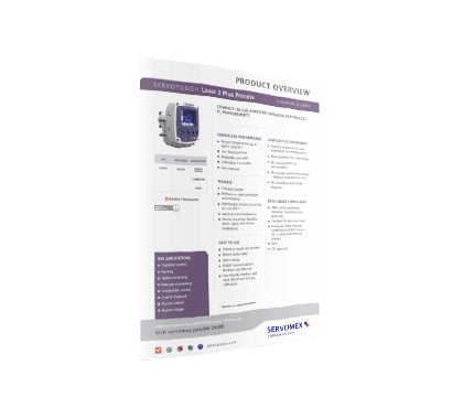 SERVOTOUGH Laser 3 Plus Process  产品手册