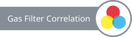 Gas filter correlation
