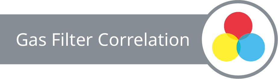 Gas filter correlation