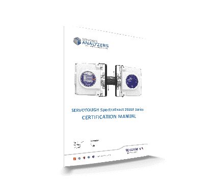 SERVOTOUGH SpectraExact 2500F Series Certification Manual  | Product certification