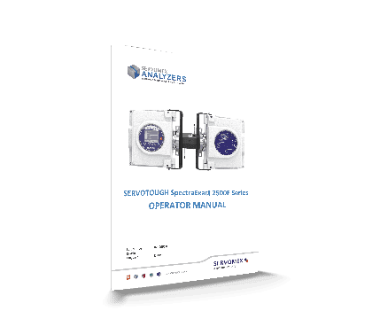 SERVOTOUGH SpectraExact 2500F Series Operator Manual