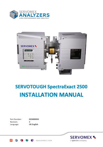 02500D SERVOTOUGH SpectraExact Manual